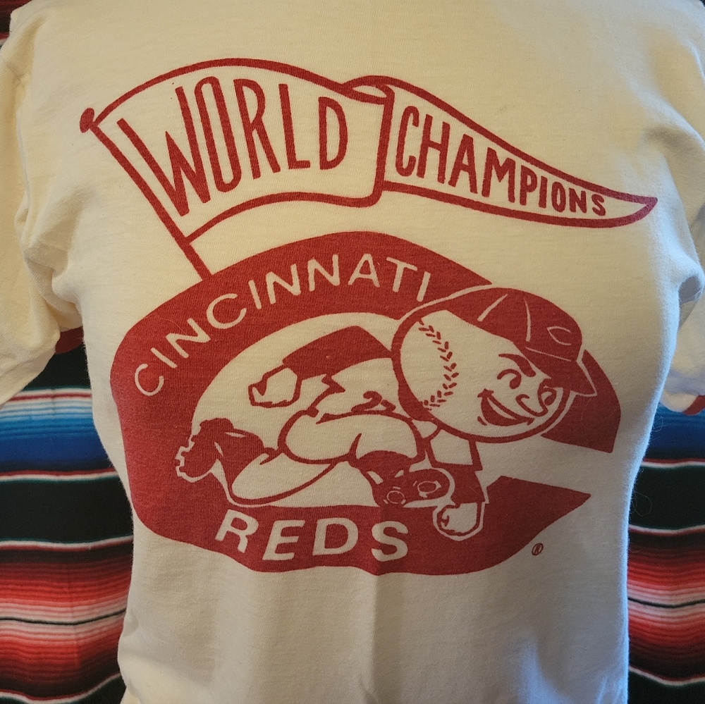 T-shirt - Vintage Cincinnati Reds
